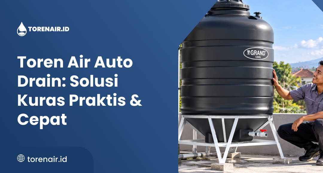 Toren Air Auto Drain: Solusi Kuras Praktis & Cepat