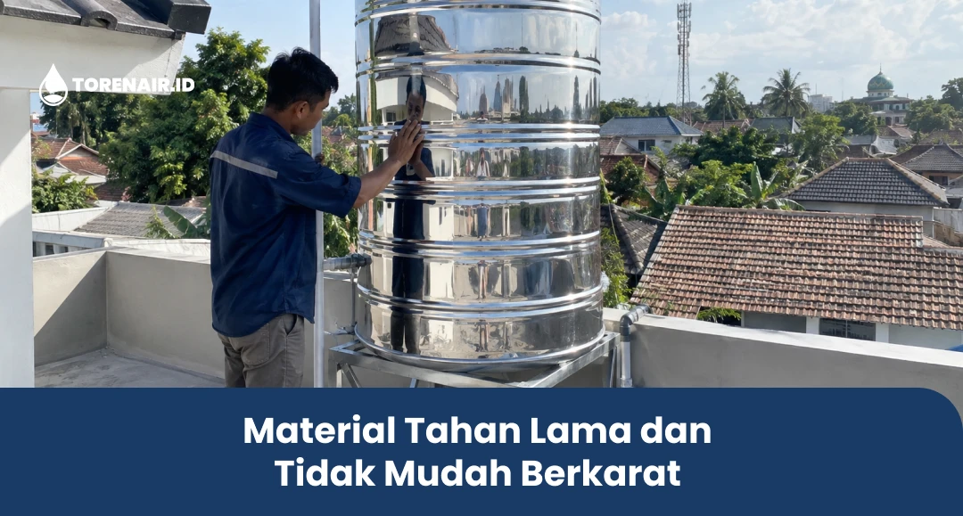 Material Tahan Lama dan Tidak Mudah Berkarat