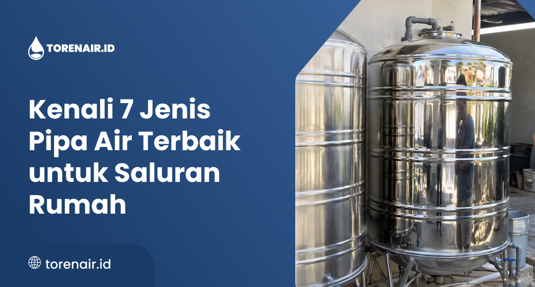 Kenali 7 Jenis Pipa Air Terbaik untuk Saluran Rumah