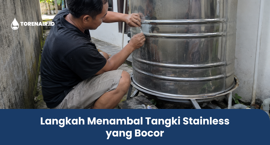Langkah Menambal Tangki Stainless yang Bocor