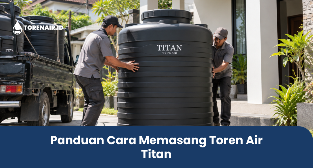 Panduan Cara Memasang Toren Air Titan