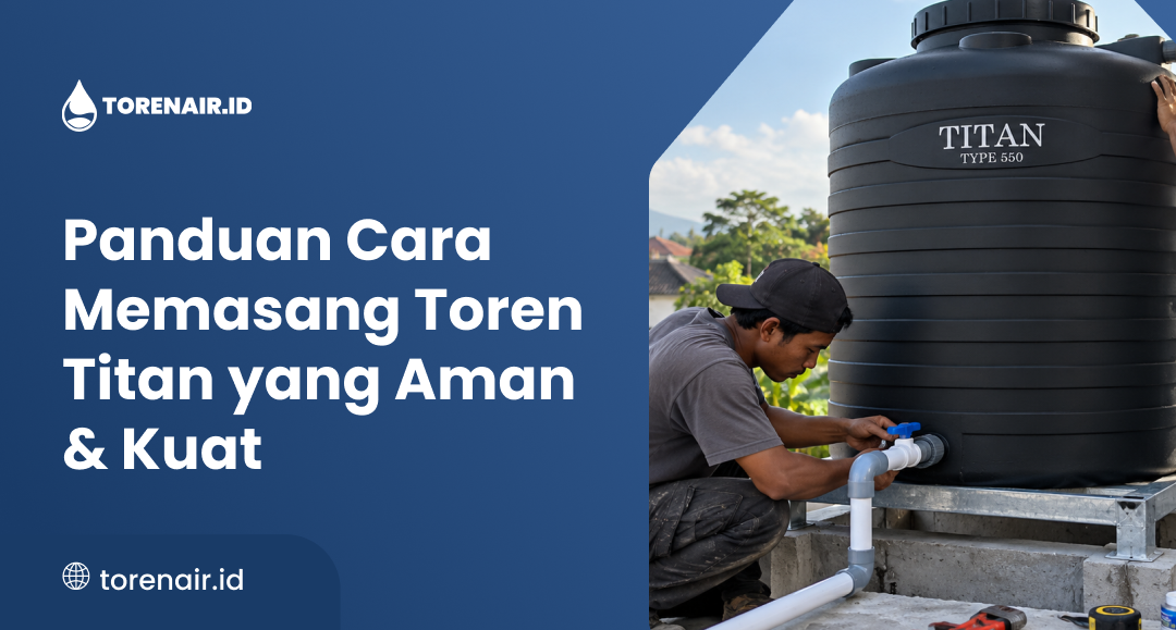 Panduan Cara Memasang Toren Titan yang Aman & Kuat