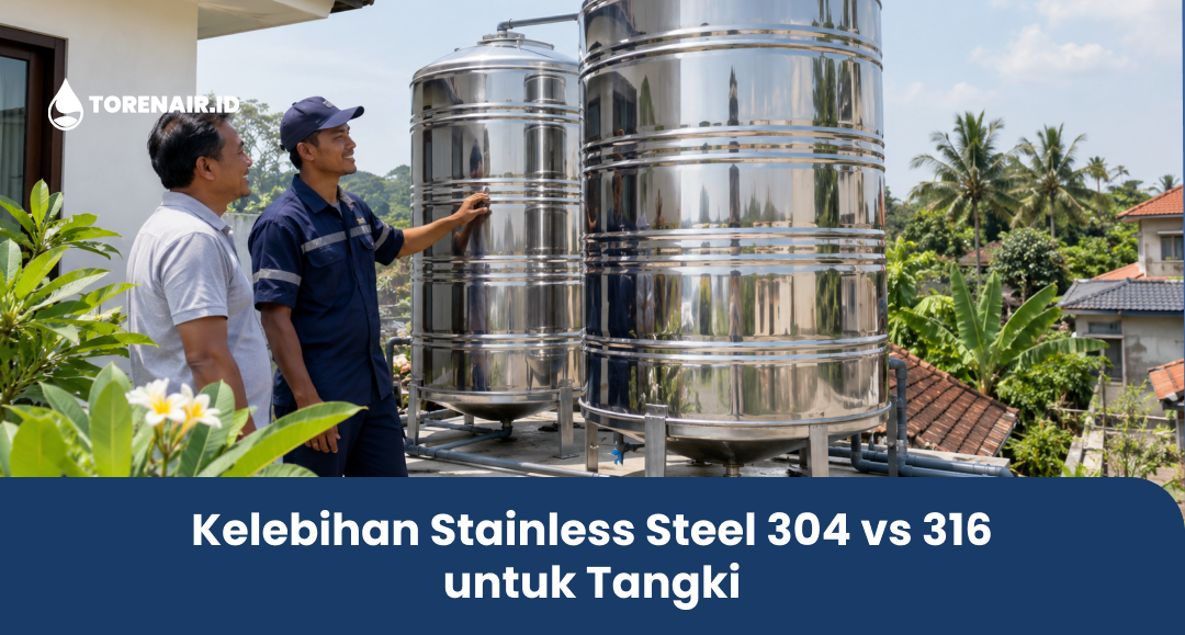 Kelebihan Stainless Steel 304 vs 316 untuk Tangki