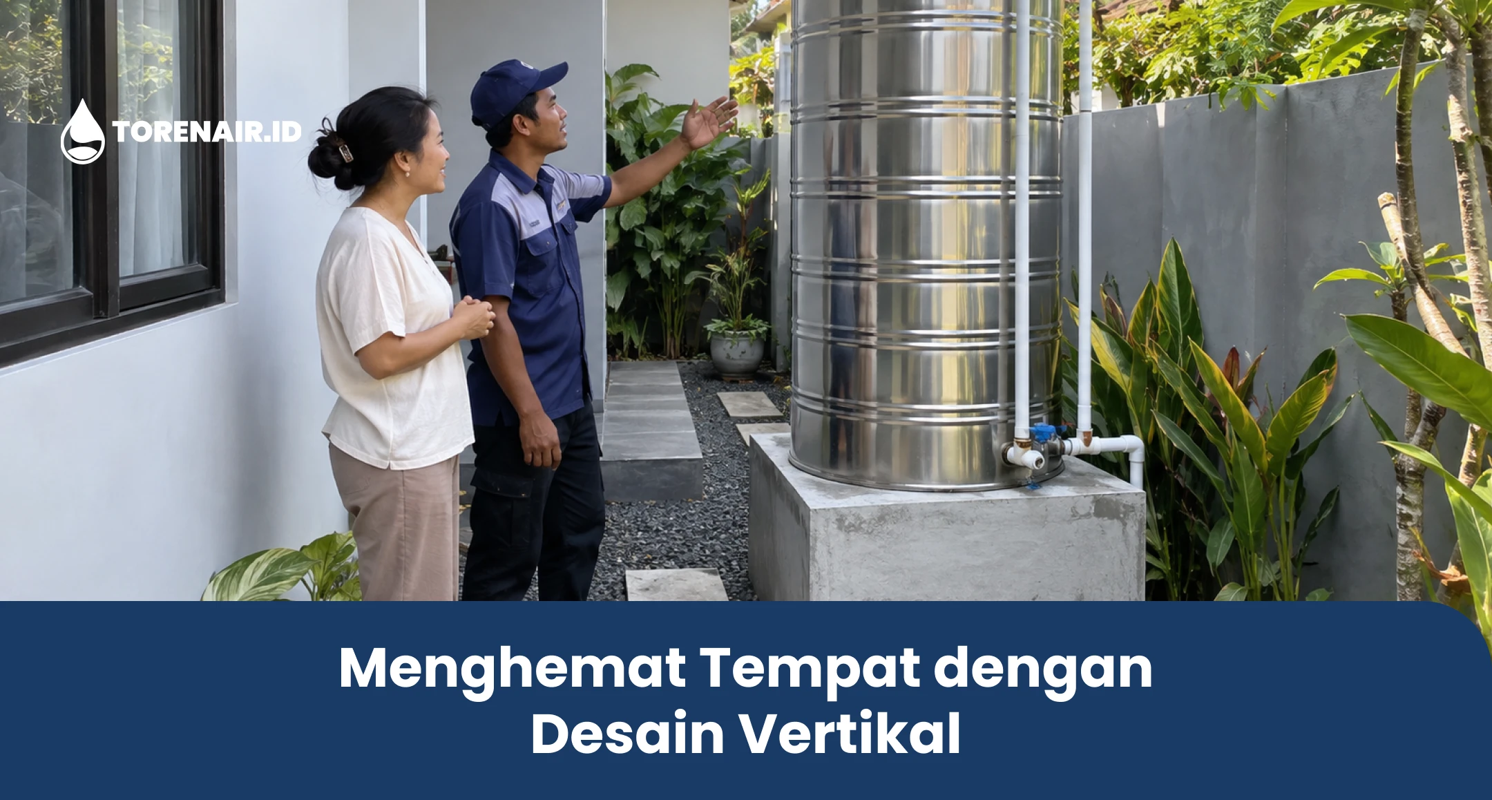 Menghemat Tempat dengan Desain Vertikal