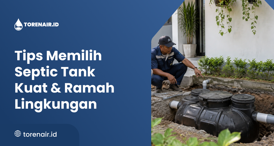 Tips Memilih Septic Tank Kuat & Ramah Lingkungan