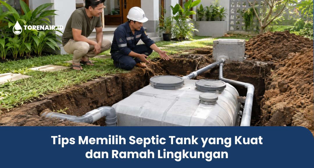 Tips Memilih Septic Tank yang Kuat dan Ramah Lingkungan
