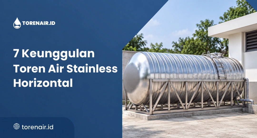 7 Keunggulan Toren Air Stainless Horizontal