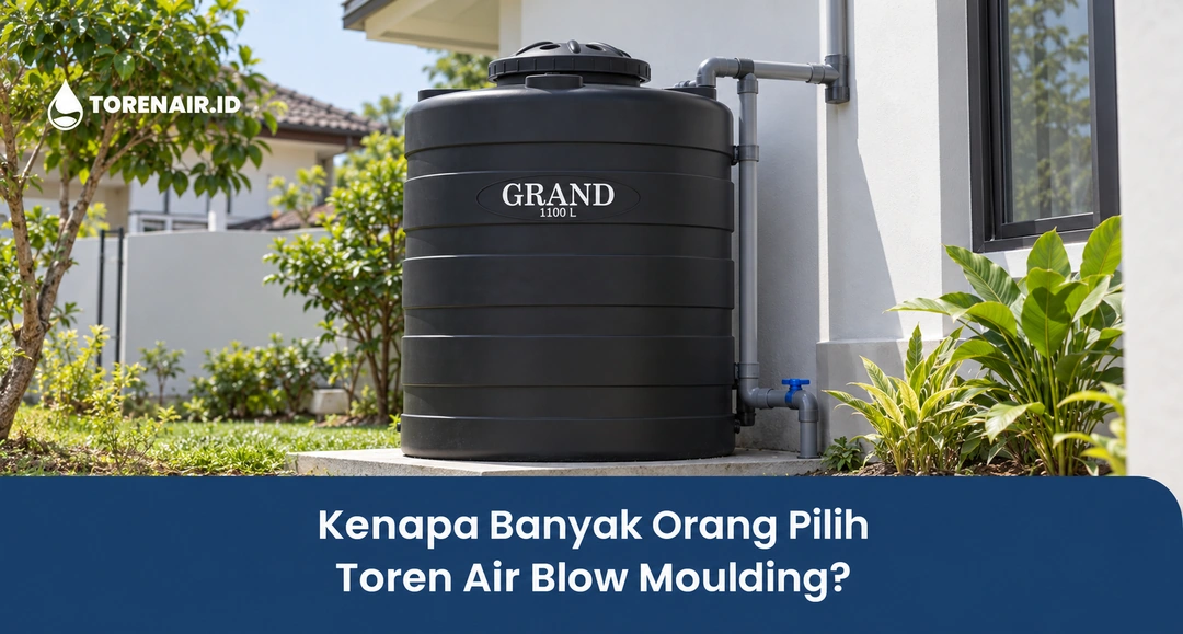 Kenapa Banyak Orang Pilih Toren Air Blow Moulding?