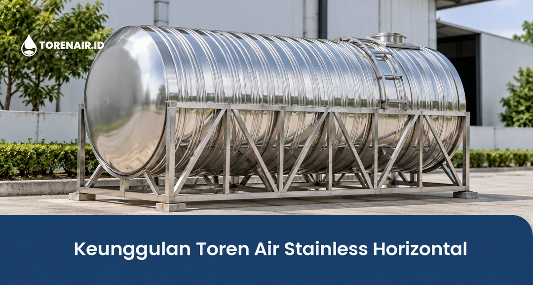 Keunggulan Toren Air Stainless Horizontal