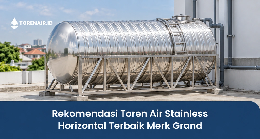 Rekomendasi Toren Air Stainless Horizontal Terbaik Merk Grand