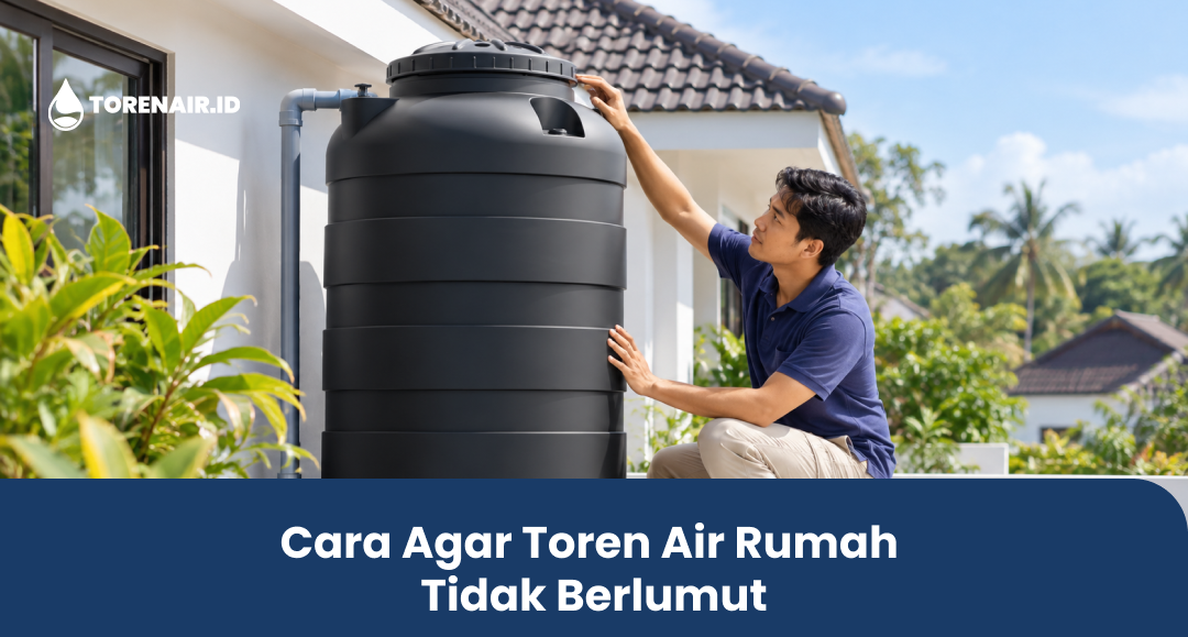 Cara Agar Toren Air Rumah Tidak Berlumut