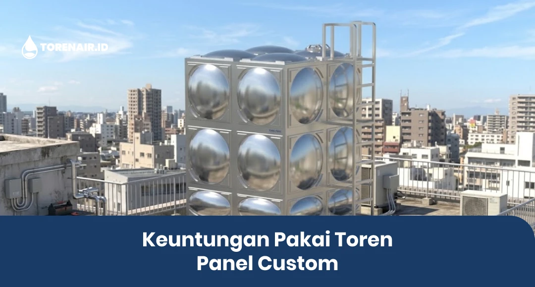 Keuntungan Pakai Toren Panel Custom