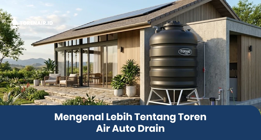 Mengenal Lebih Tentang Toren Air Auto Drain