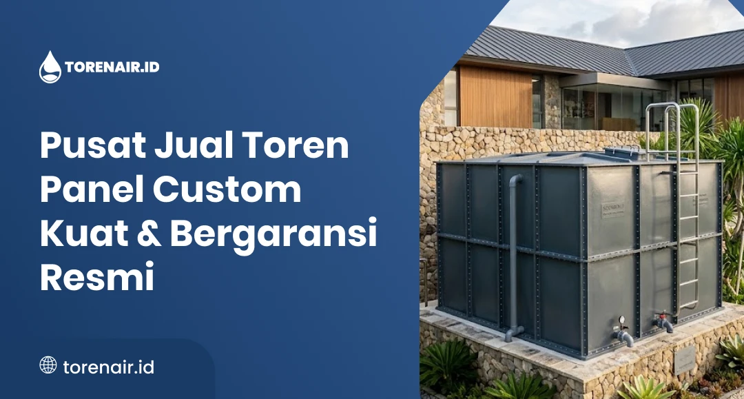 Pusat Jual Toren Panel Custom Kuat & Bergaransi Resmi