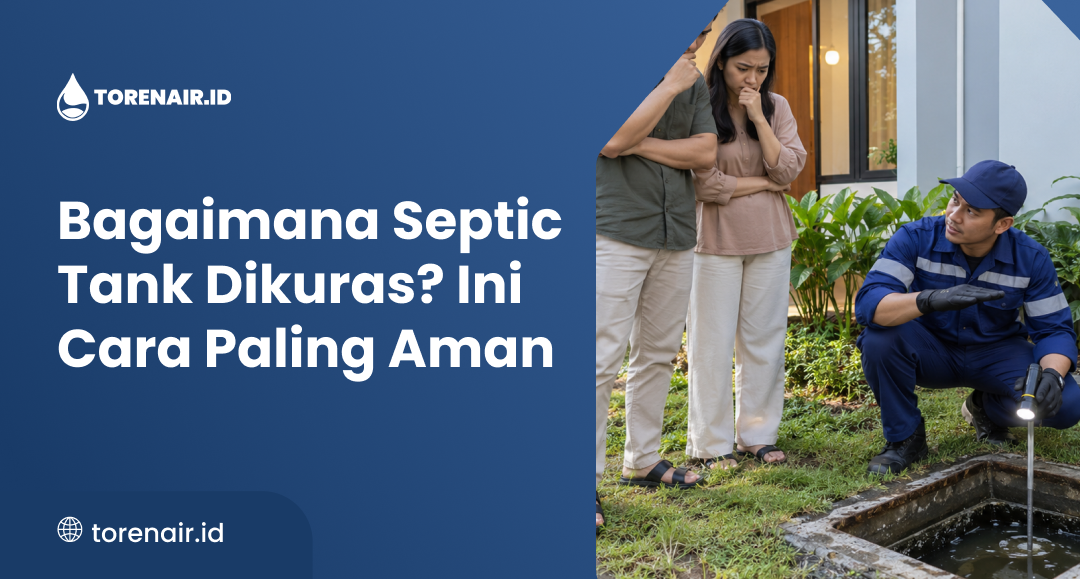 Bagaimana Septic Tank Dikuras? Ini Cara Paling Aman