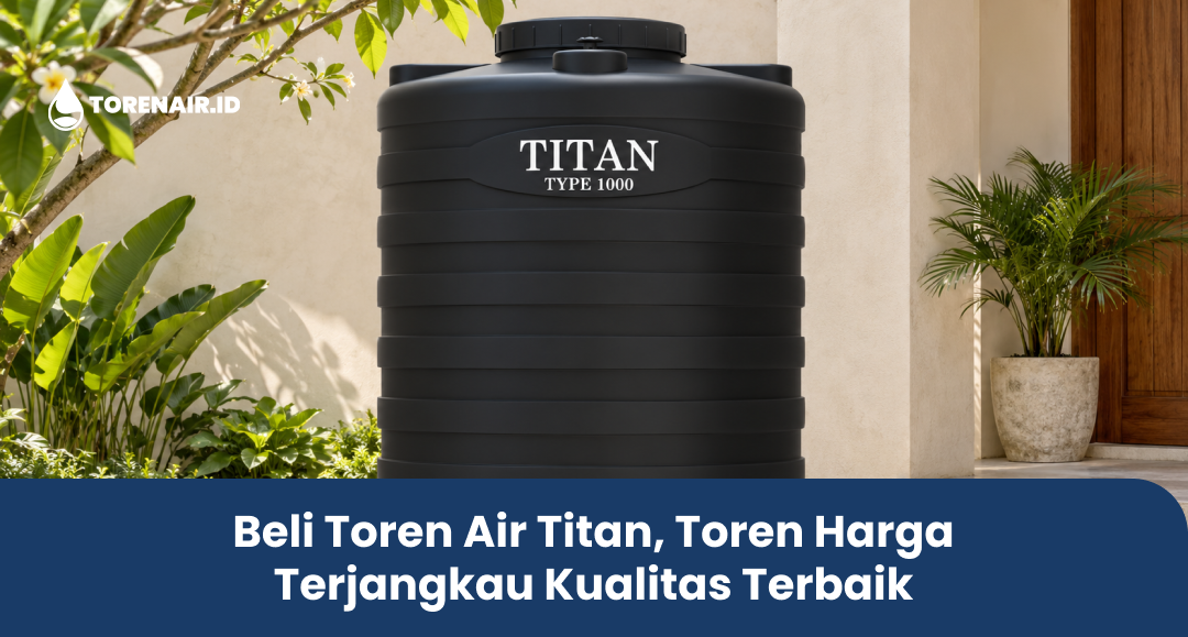 Beli Toren Air Titan, Toren Harga Terjangkau Kualitas Terbaik