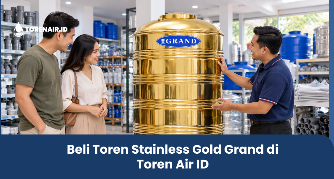 Beli Toren Stainless Gold Grand di Toren Air ID