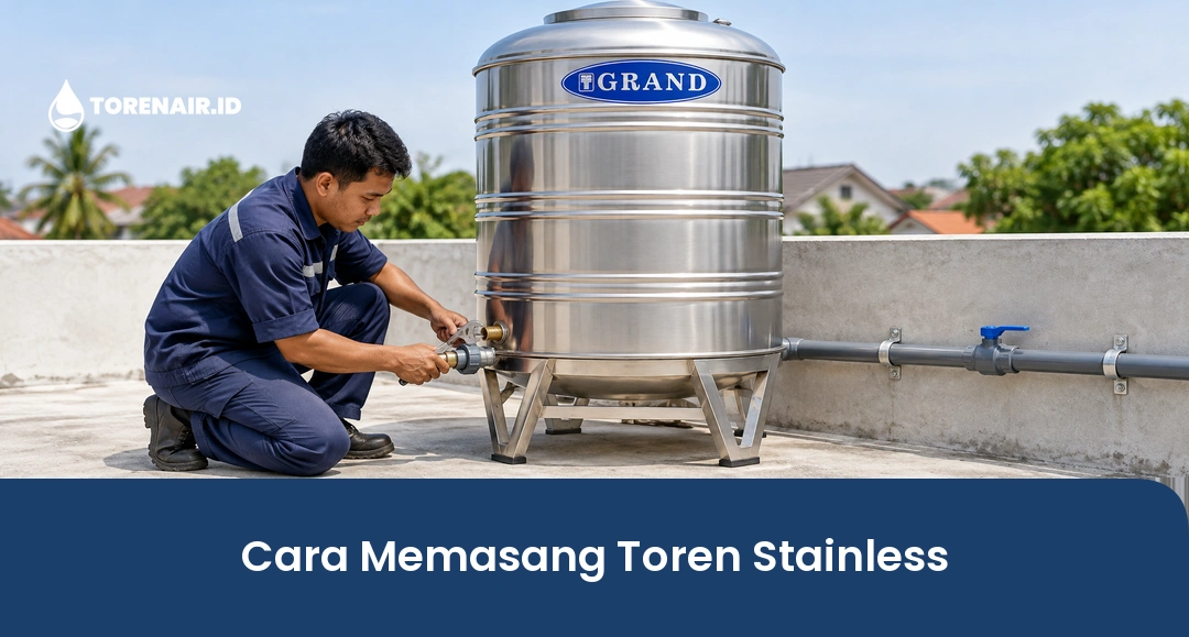 Cara Memasang Toren Stainless
