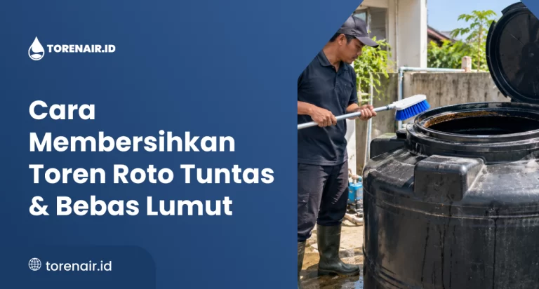 Cara Membersihkan Toren Roto Tuntas & Bebas Lumut