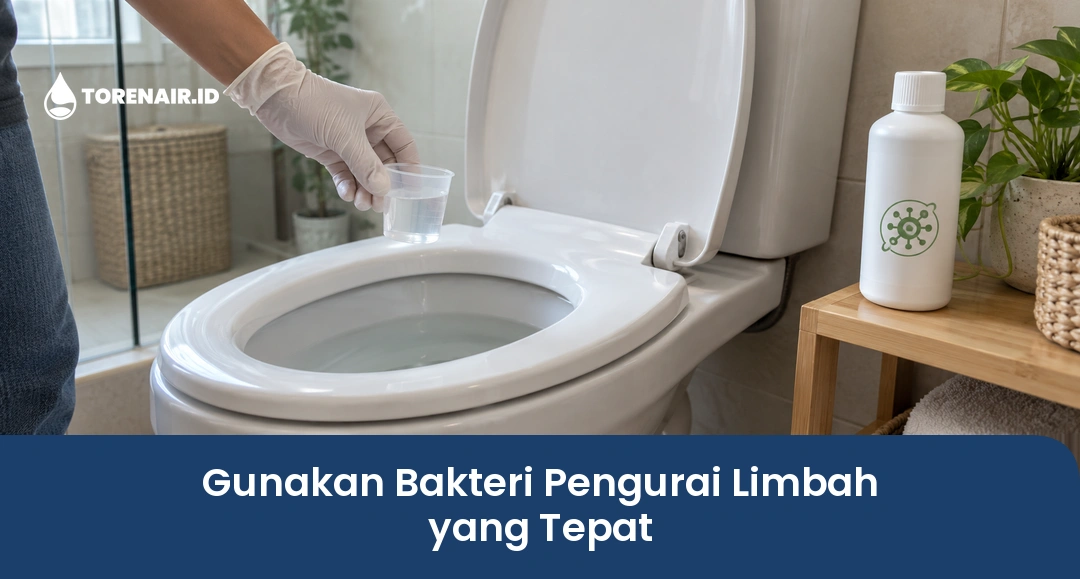 Gunakan Bakteri Pengurai Limbah yang Tepat