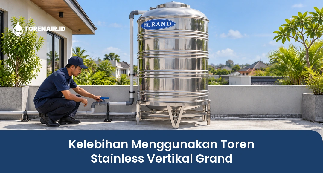 Kelebihan Menggunakan Toren Stainless Vertikal Grand