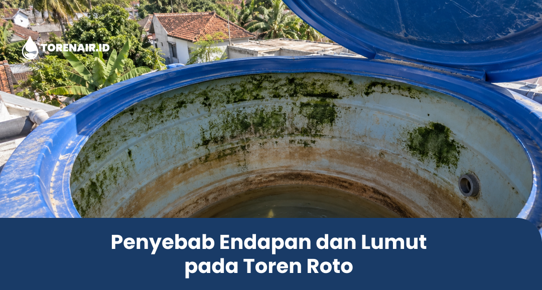 Penyebab Endapan dan Lumut pada Toren Roto