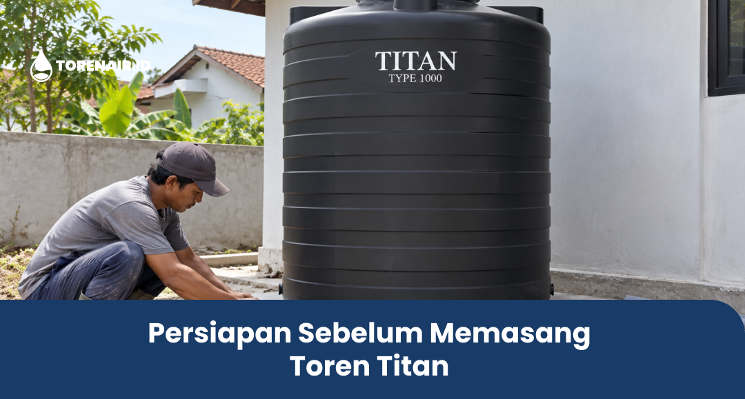 Persiapan Sebelum Memasang Toren Titan