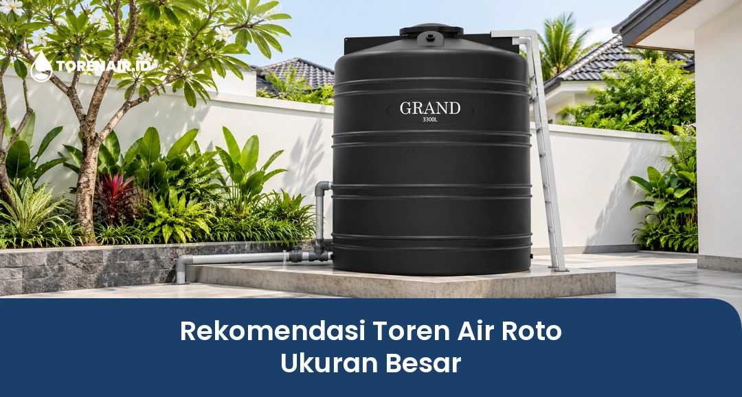 Rekomendasi Toren Air Roto Ukuran Besar
