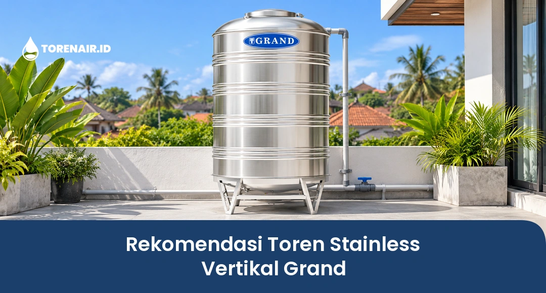 Rekomendasi Toren Stainless Vertikal Grand