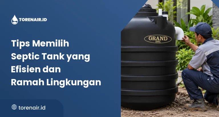Tips Memilih Septic Tank yang Efisien dan Ramah Lingkungan