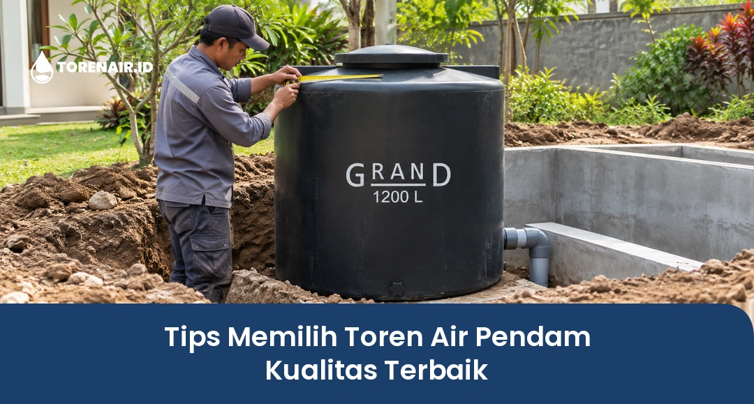 Tips Memilih Toren Air Pendam Kualitas Terbaik